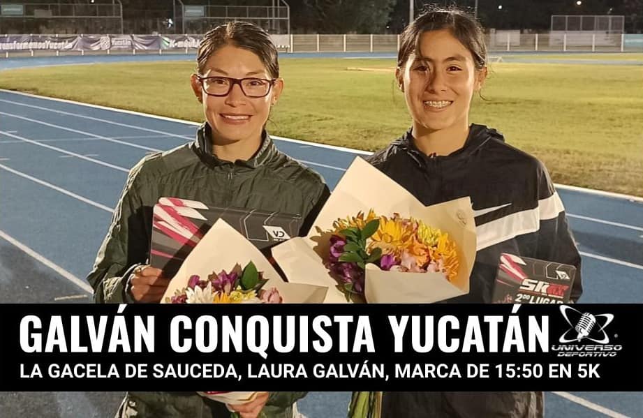 LAURA GALVÁN, LA MÁS RÁPIDA EN PISTAS DE YUCATÁN