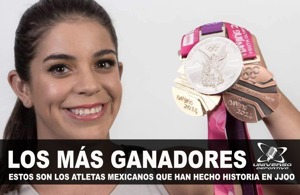 LOS MEXICANOS CON MÁS MEDALLAS EN LA HISTORIA