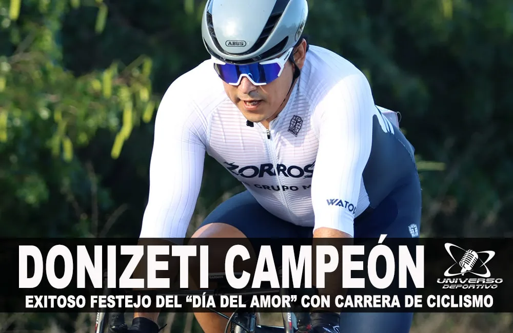 CICLISTAS A NIVEL PENINSULAR FESTEJAN CON INTENSA CARRERA