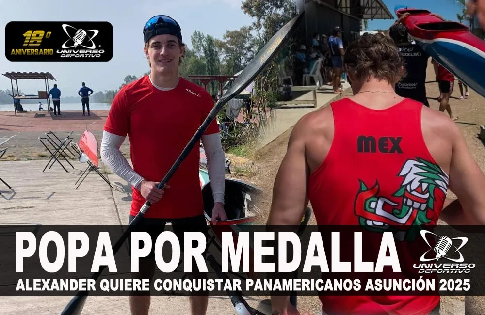 ALEXANDER REPRESENTARÁ A MÉXICO EN LOS PANAMERICANOS ASUNCIÓN 2025