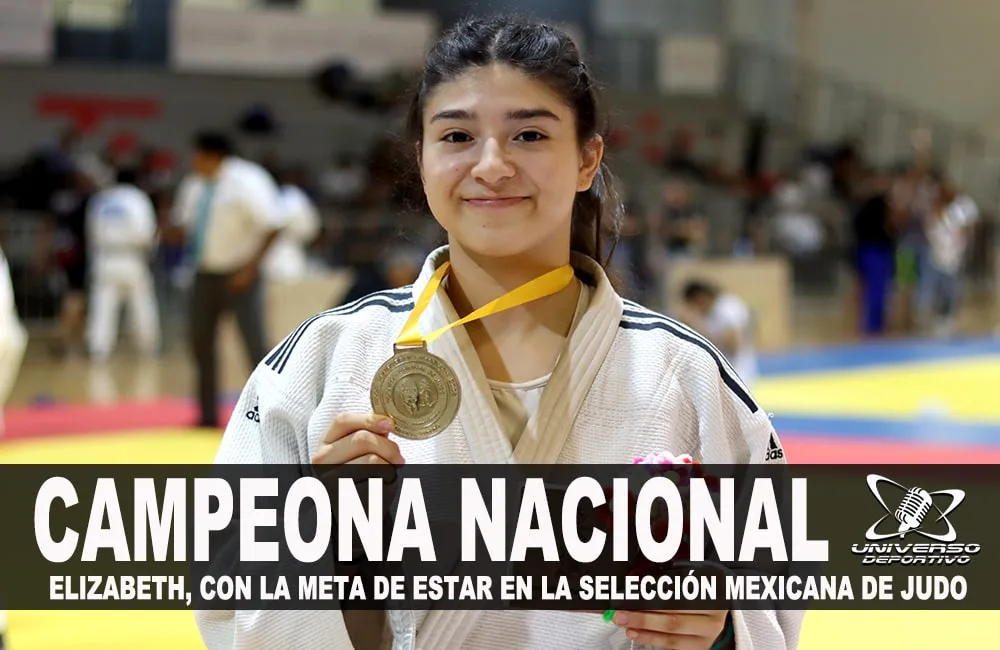 ELIZABETH CARRILLO CONQUISTA EL NACIONAL DE JUDO