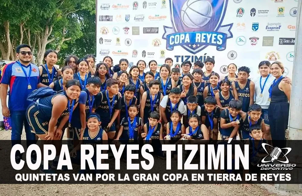 TIZIMÍN LISTO PARA LA COPA REYES DE BASQUETBOL 2025