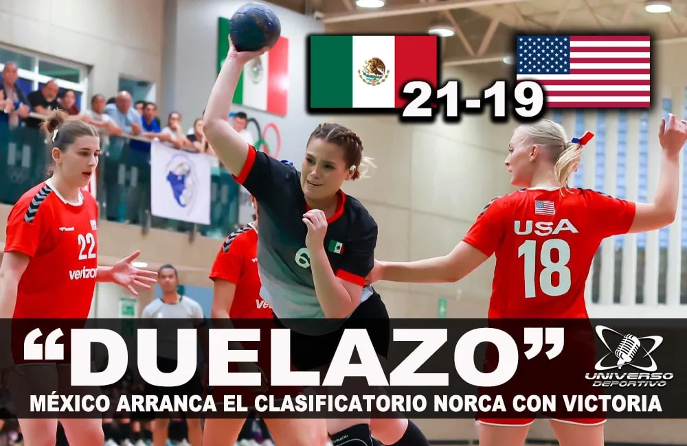 MÉXICO LUCHÓ CON TODO, LOGRANDO UNA GRAN VICTORIA EN HANDBALL