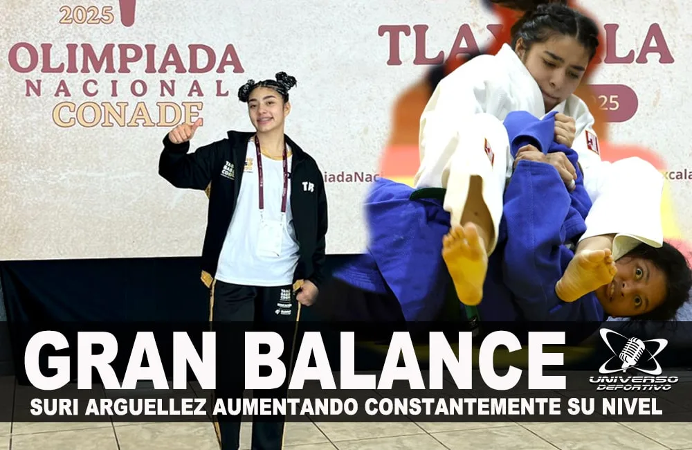 JUDOCA SURI, SE PERFILA COMO UNA GRAN OPONENTE